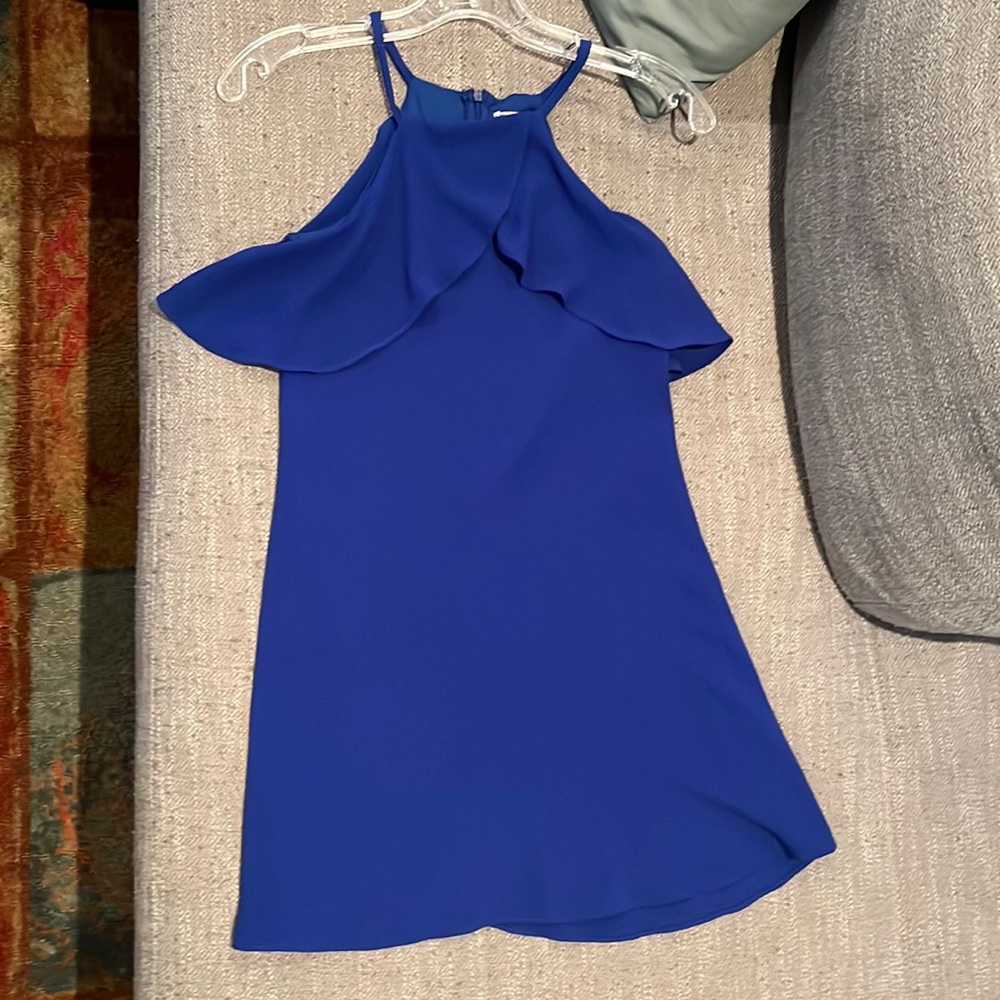 Cute formal royal blue kids dress